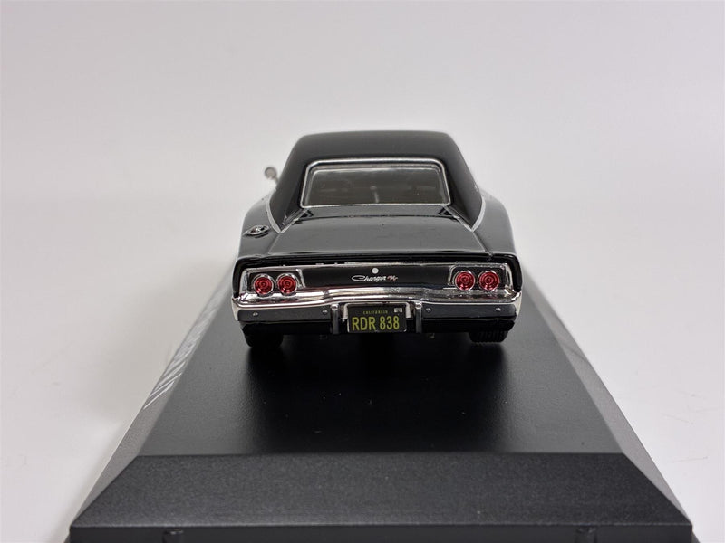 Steve McQueen Bullitt 1968 Dodge Charger R/T Black 1:43 Scale Greenlight 86432