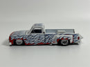Chevrolet Silverado Dually On Fire V2 1:64 Scale Kaido House Mini GT KHMG157