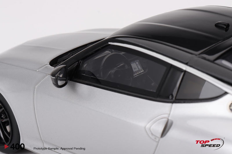Nissan Z Performance 2023 Brilliant Silver LHD 1:18 Scale TSM TS0400