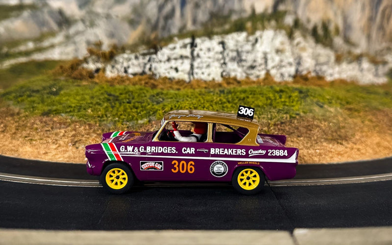 Ford Anglia 105E George Polley 306 1:32 Scale Scalextric C4584