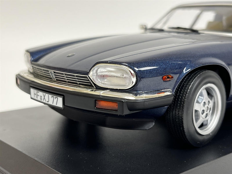 Jaguar XJ S HE Coupe 1982 Blue Metallic 1:18 Scale Norev 182622