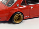 Nissan Skyline 2000GTR Kaido Street V1 Red 1:64 Mini GT KHMG175