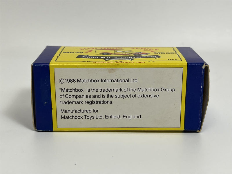 MB38 Van Third MICA Convention Matchbox 38D S1