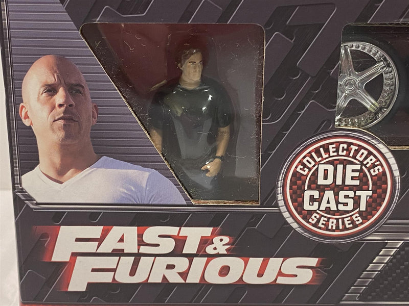 Fast and Furious Brian's Toyota Supra with Figure 1:24 Scale Metal Kit Jada 30699