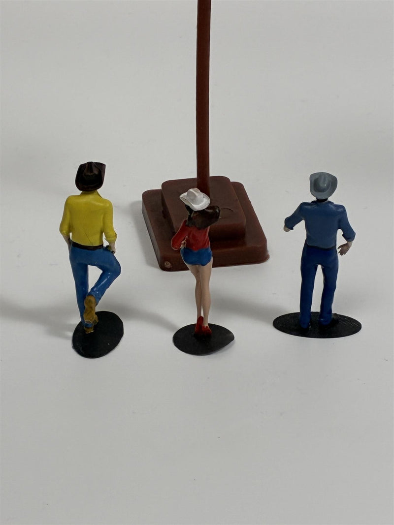 Dukes of Hazzard Bo, Daisy and Luke 3 Figure Set 1:43 Scale Painted Figure Cartrix CTPL015