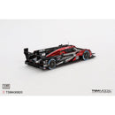 a red and black race car