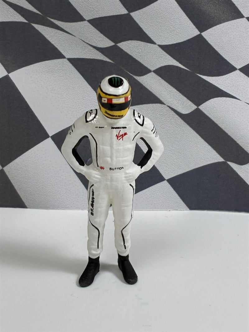 Jenson Button 2009 1:43 Scale Figure Cartrix CT49