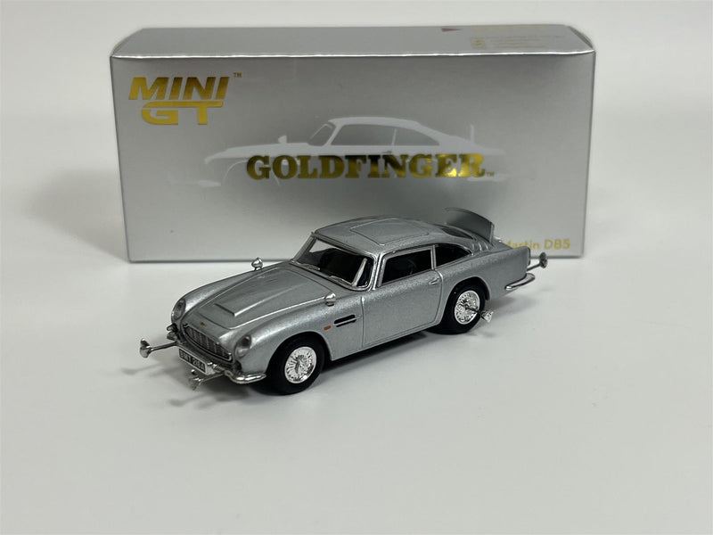 James Bond 007 Goldfinger Aston Martin DB5 French Version 1:64 Mini GT MGT00900-007F