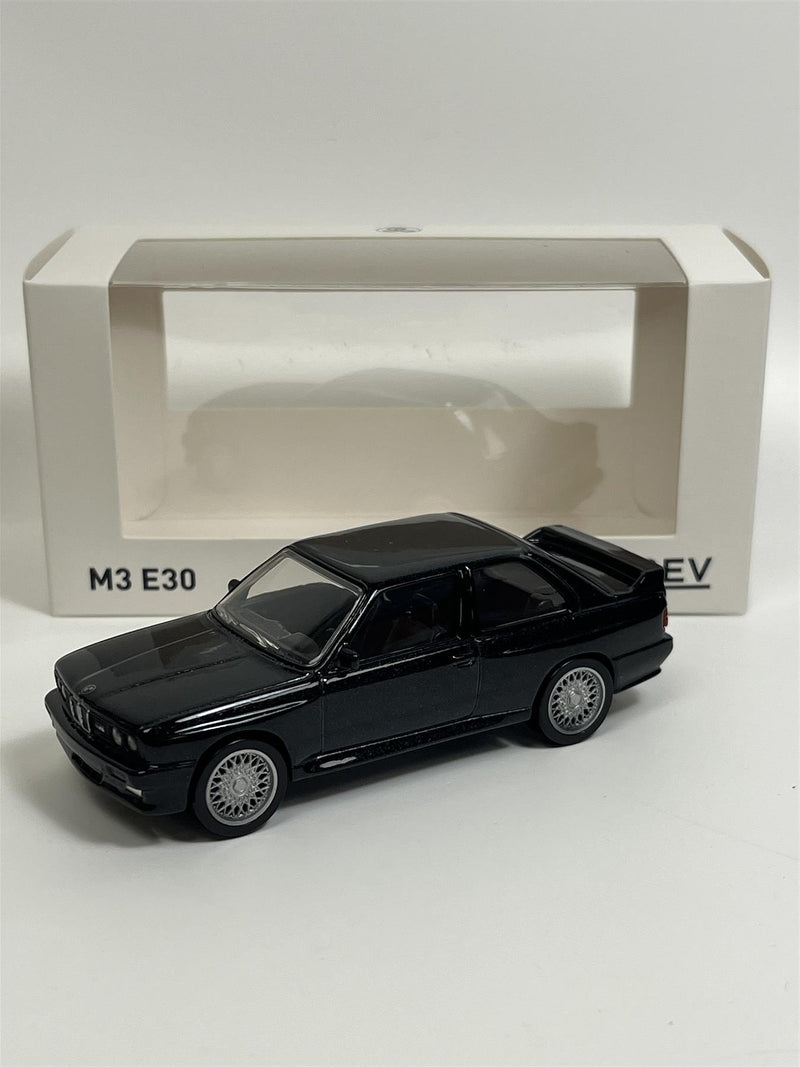 BMW M3 E30 1986 Black 1:43 Scale Norev 350009