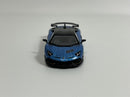 Lamborghini Aventador SVJ 63 Blu Aegir RHD 1:64 Scale Mini GT MGT00784R