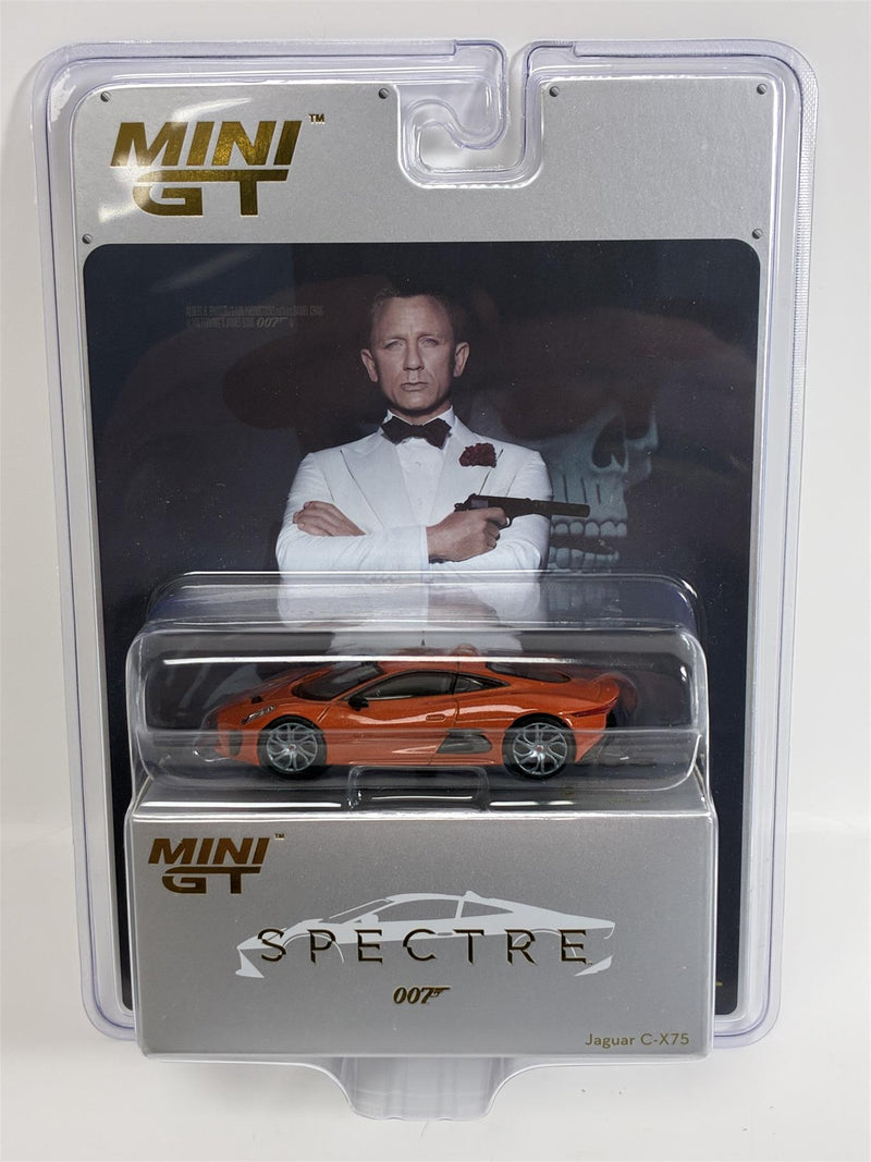 James Bond 007 Jaguar C-X75 Spectre English Version 1:64 Mini GT MGT00903-007E
