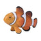 Finding Nemo Theme Clown Fish Toy Figure 8 cm Length Approx Mojo Fun 387090