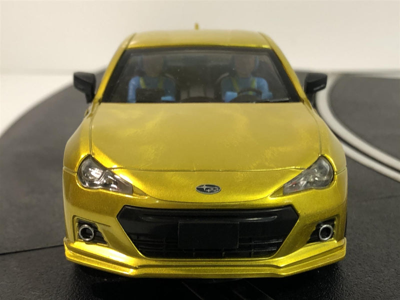 Subaru BRZ Metallic Yellow 1:32 Scale Policar CT01V