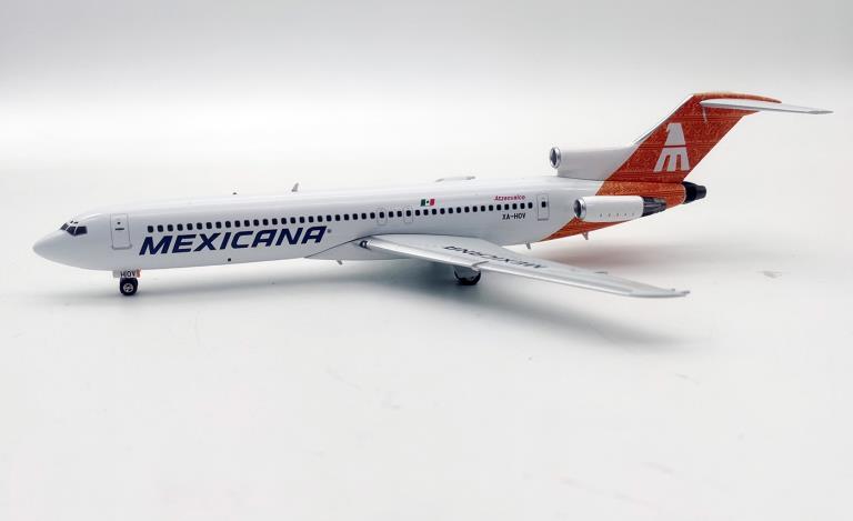 Mexicana Boeing 727-264/ADV XA-HOV With Stand 1:200 Inflight200 IF722MX1222