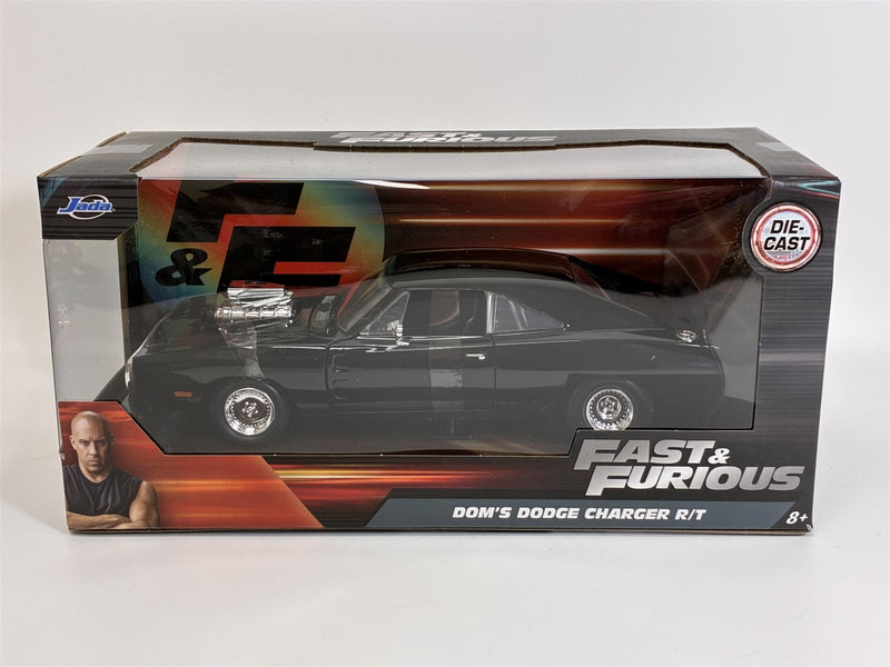 Fast and Furious Doms Dodge Charger R/T Black 1:24 Scale Jada 31942 35424