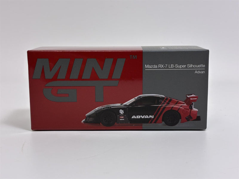 Mazda RX 7 LB Super Silhouette Advan LHD 1:64 Mini GT MGT00983L