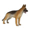 German Shepherd Pet Toy Figure 7 cm Height Approx Mojo Fun 387260