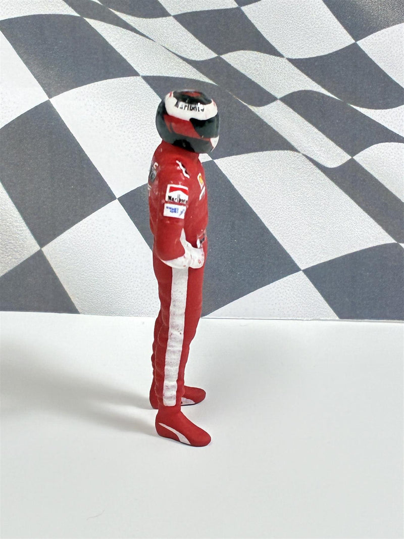Kimi Raikkonen Ferrari Metal Figure 1:43 Scale Cartrix CT052