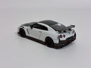 Nissan GT-R Nismo R35 2024 Brilliant White Pearl LHD 1:64 Mini GT MGT01045L
