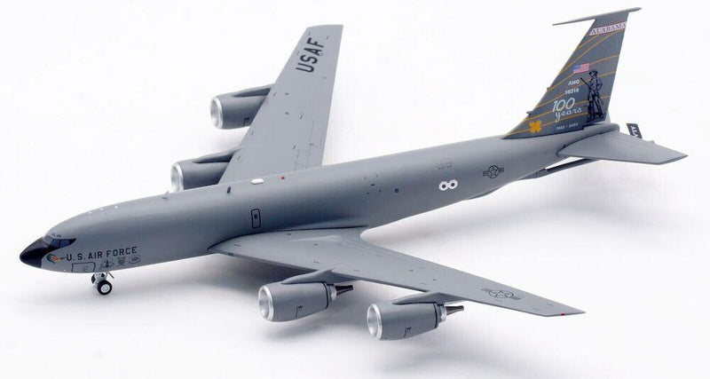 61-0318 KC-135R USAF With Stand 1:200 Scale Inflight200 IF135USA318R