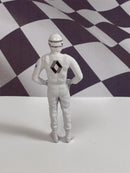 Rene Arnoux Renault 1:43 Scale Figure Cartrix CT47