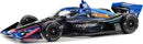 a blue and black toy race car
