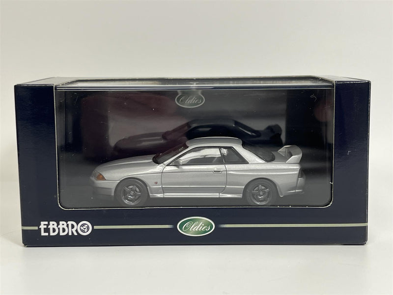 Nissan Skyline GT R R32 Silver 1:43 Ebbro 761