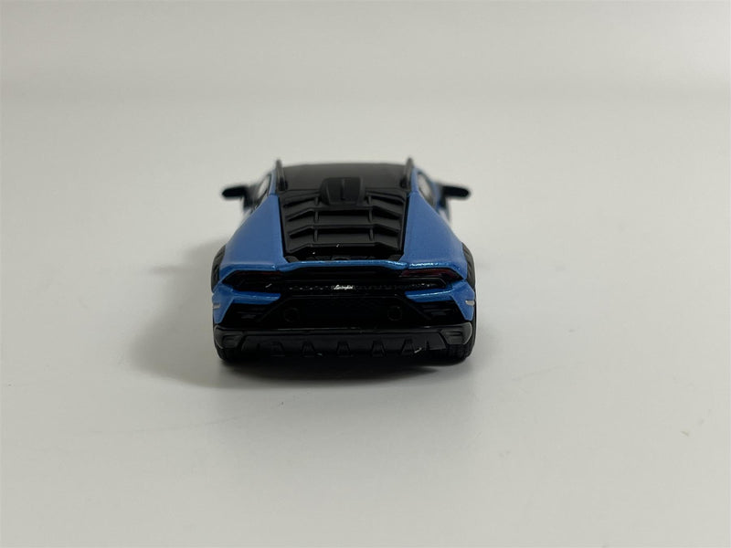 Lamborghini Huracan Sterrato Blue Aegir LHD 1:64 Scale Mini GT MGT00807L