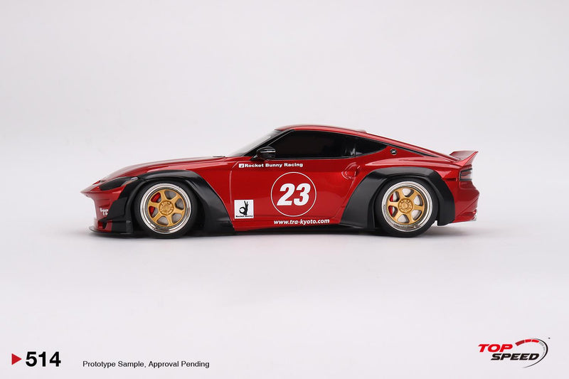 Nissan Fairlady Z RZ34 Pandem Passion Red 1:18 Scale TSM TS0514