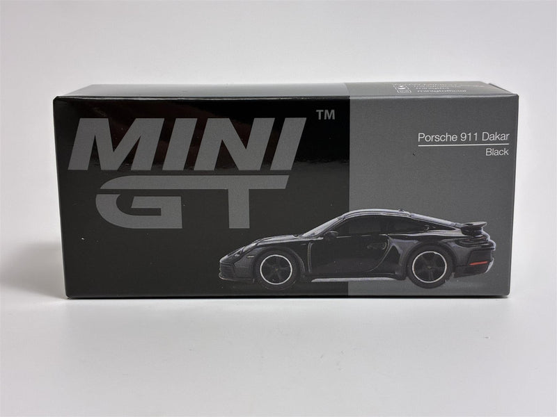 Porsche 911 Dakar Black RHD 1:64 Scale Mini GT MGT00958R
