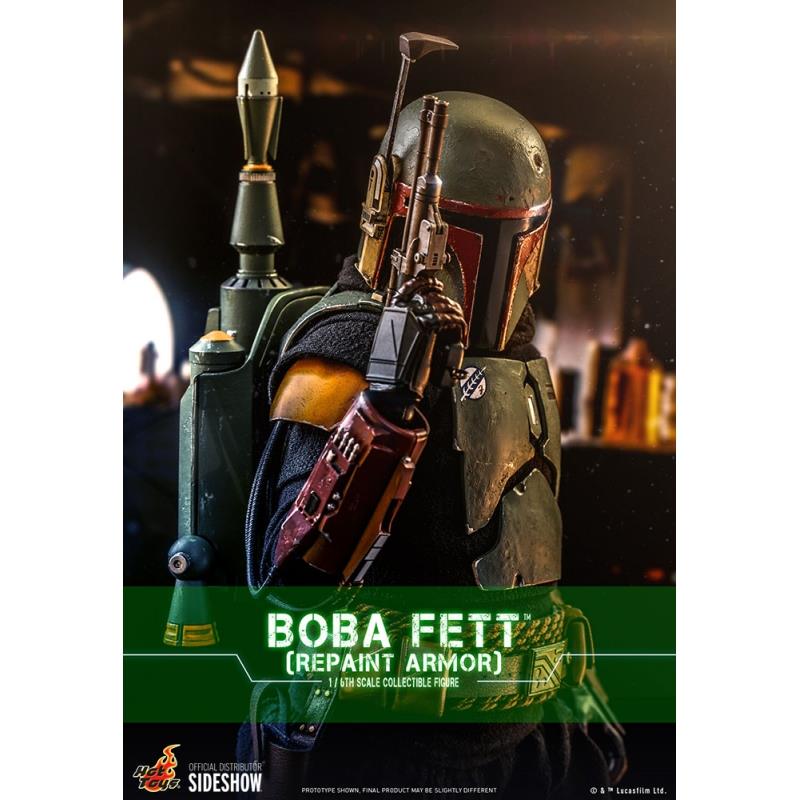 Star Wars The Mandalorian Boba Fett Repaint Armour 1:6 Hot Toys 908895