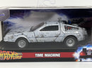 Back To The Future Time Machine Frosted 1:32 Jada 34785