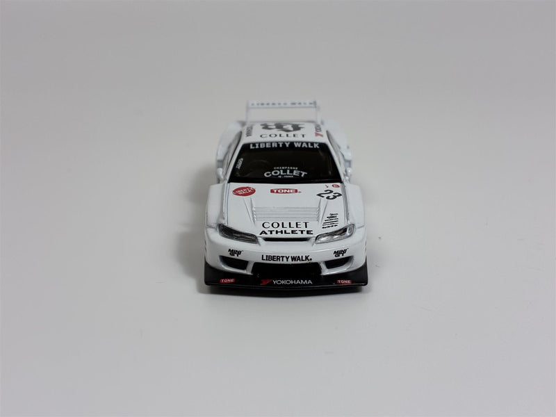 Nissan LB-Super Silhouette S15 Silvia Athlete RHD 1:64 Scale Mini GT MGT01054R