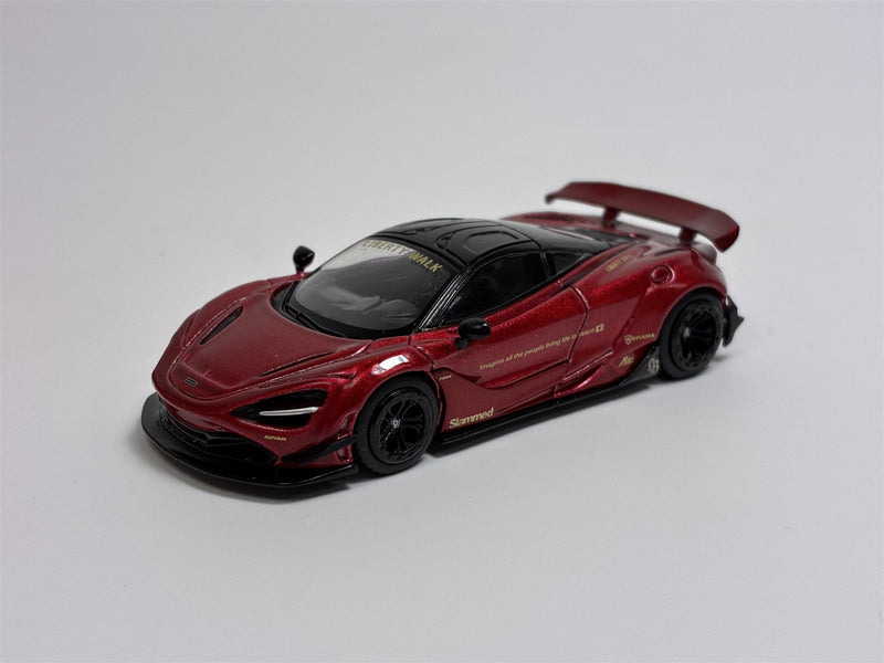 McLaren 720S LB Works Gem Red LHD 1:64 Scale Mini GT MGT00828L