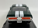 1968 Shelby GT 500KR Green 1:18 Scale Road Signature Collection 92168gn