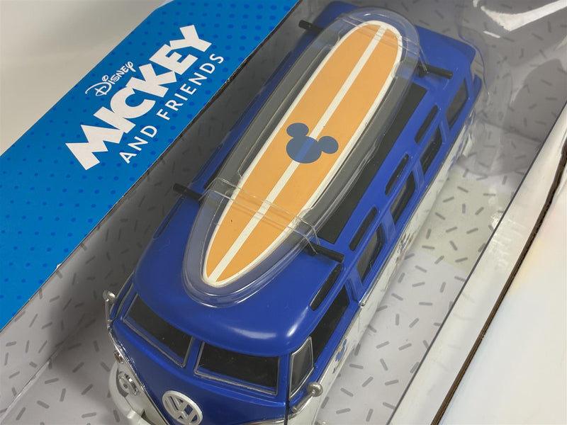 Mickey and Friends Volkswagen T1 Bus with Mickey Mouse Figure 1:24 Jada 33179