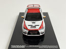Mitsubishi Lancer Evolution X Pikes Peak Safety Car 1:64 Scale Tarmac Works