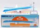 a model airplane on a box