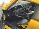 1989 Porsche 964 Turbo Yellow 1:18 Scale Welly 18026y