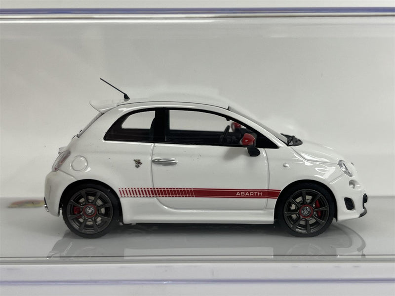 Fiat Abarth 595 Gara White 1:43 Scale TSM 430616