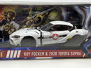 Robotech Roy Focker Figure and 2020 Toyota Supra 1:24 Scale Jada 33682 253255052