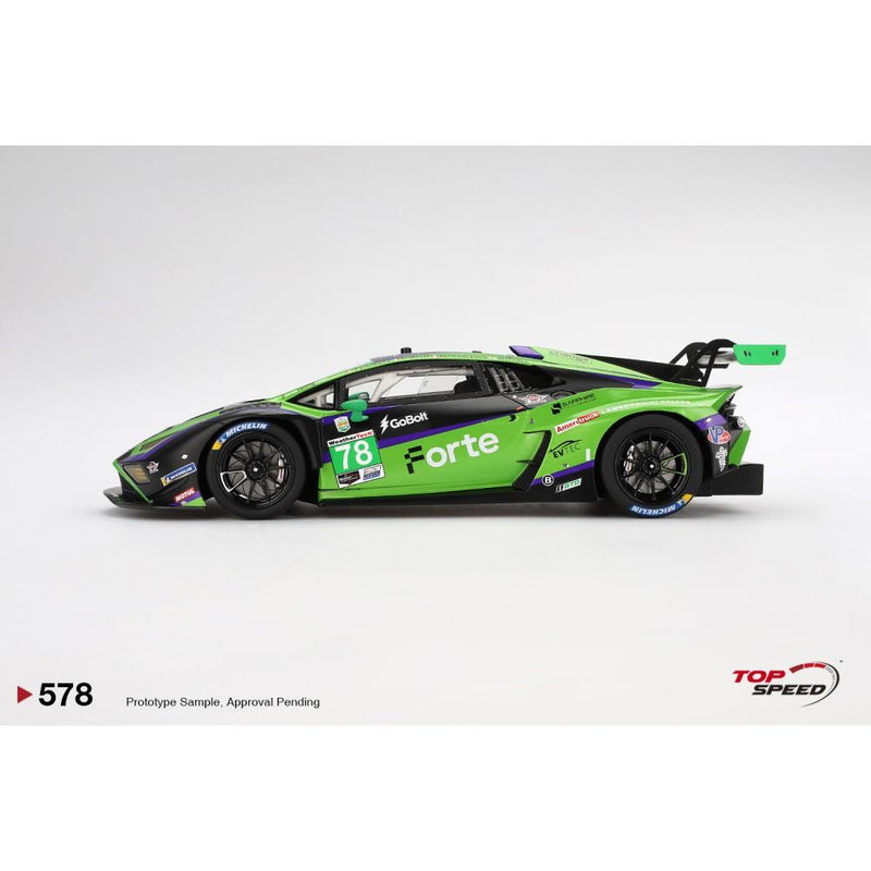 Lamborghini Huracan GT3 Evo2 No.78 2024 IMSA Daytona 24 Hrs 1:18 Topspeed TS0578