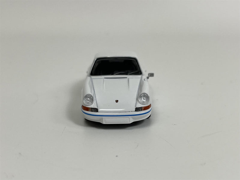 Porsche 911 Carrera RS 2.7 Grand Prix White With Blue Livery 1:64 Mini GT MGT00715L