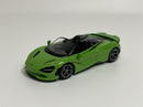 McLaren 750S Spider Mantis Green RHD 1:64 Scale Mini GT MGT00783R