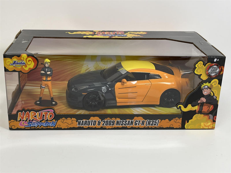 Naruto Shippuden 2009 Nissan GTR R35 1:24 Scale Jada 253255054 33691