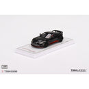 a black car on a white surface