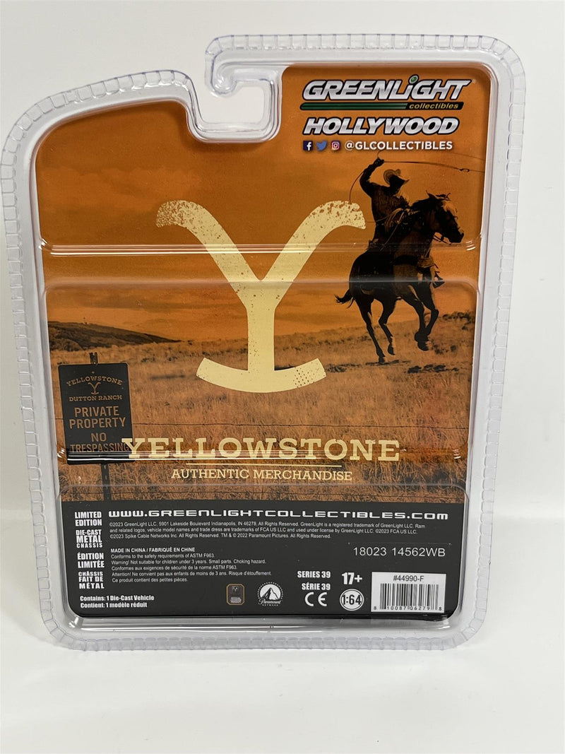 Yellowstone Ram 2500 2020  1:64 Scale Greenlight 44990F