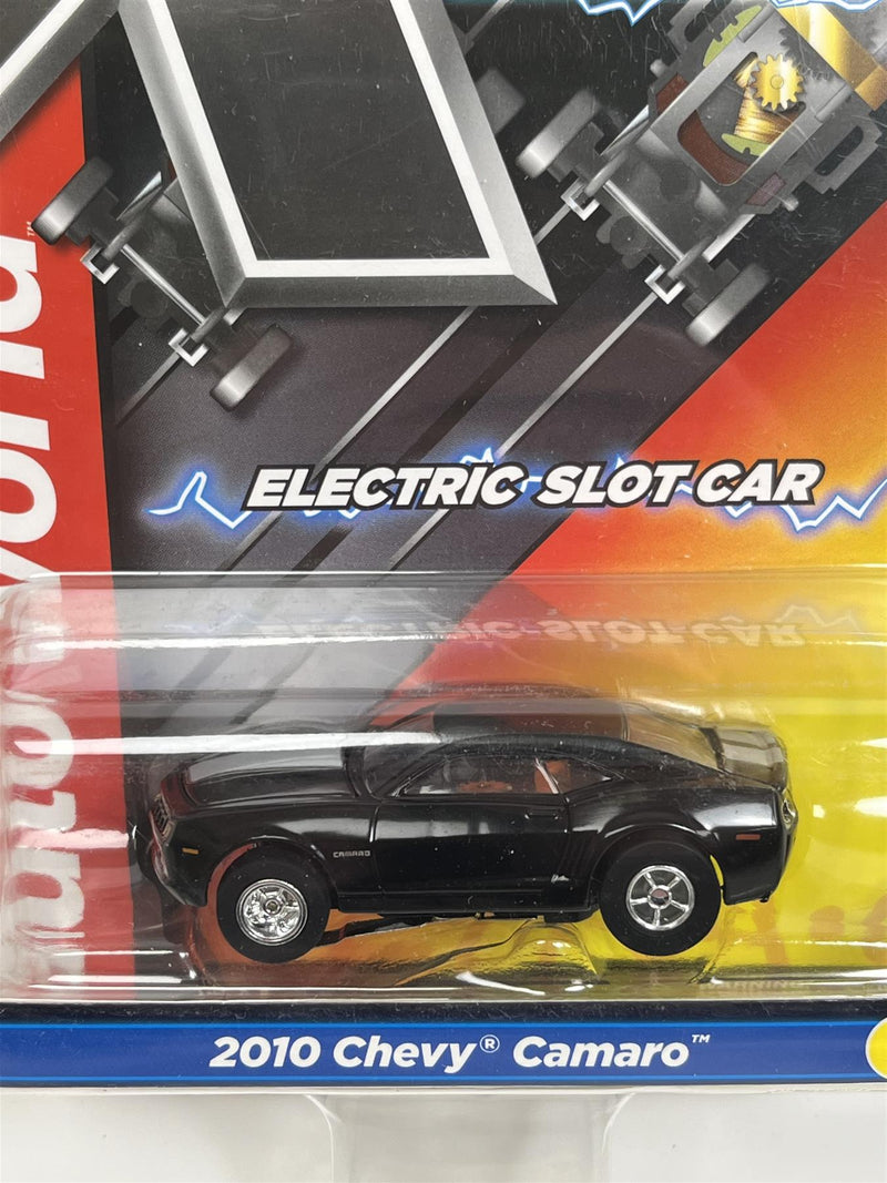 2010 Chevy Camaro Black HO Scale Slot Car X Traction Auto World SC373-5