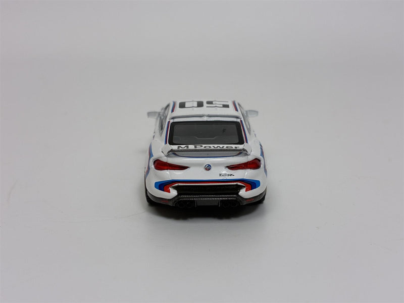 BMW 3.0 CSL White LHD 1:64 Scale Mini GT MGT00863L