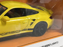 Porsche Hyperspec  911 Turbo 997 2007 Yellow 1:24 Scale Jada 35493